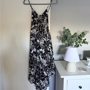 Mahina Hawaiian Print Midi Dress